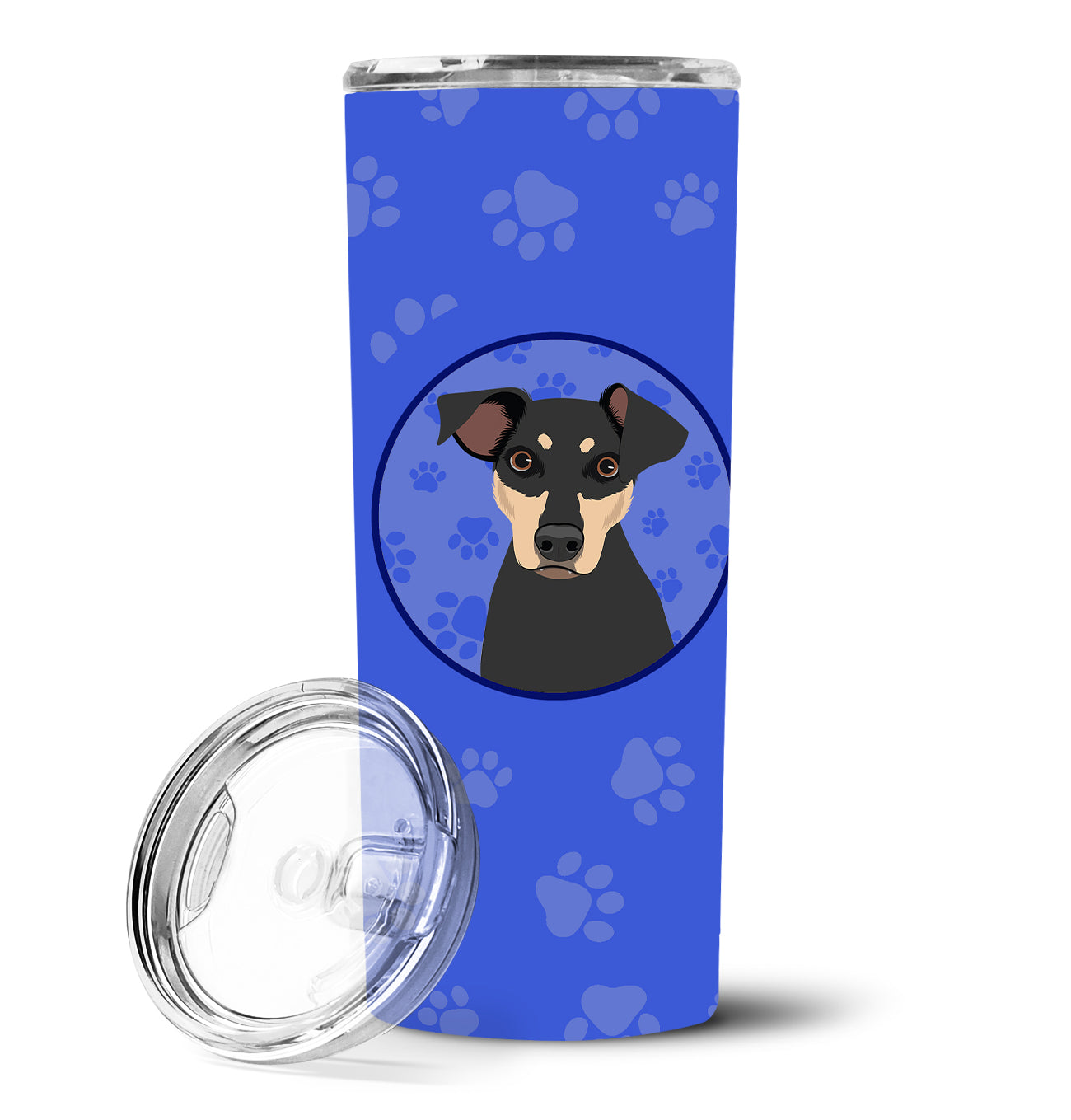 Rottweiler Black and Tan #3  Stainless Steel 20 oz Skinny Tumbler - the-store.com