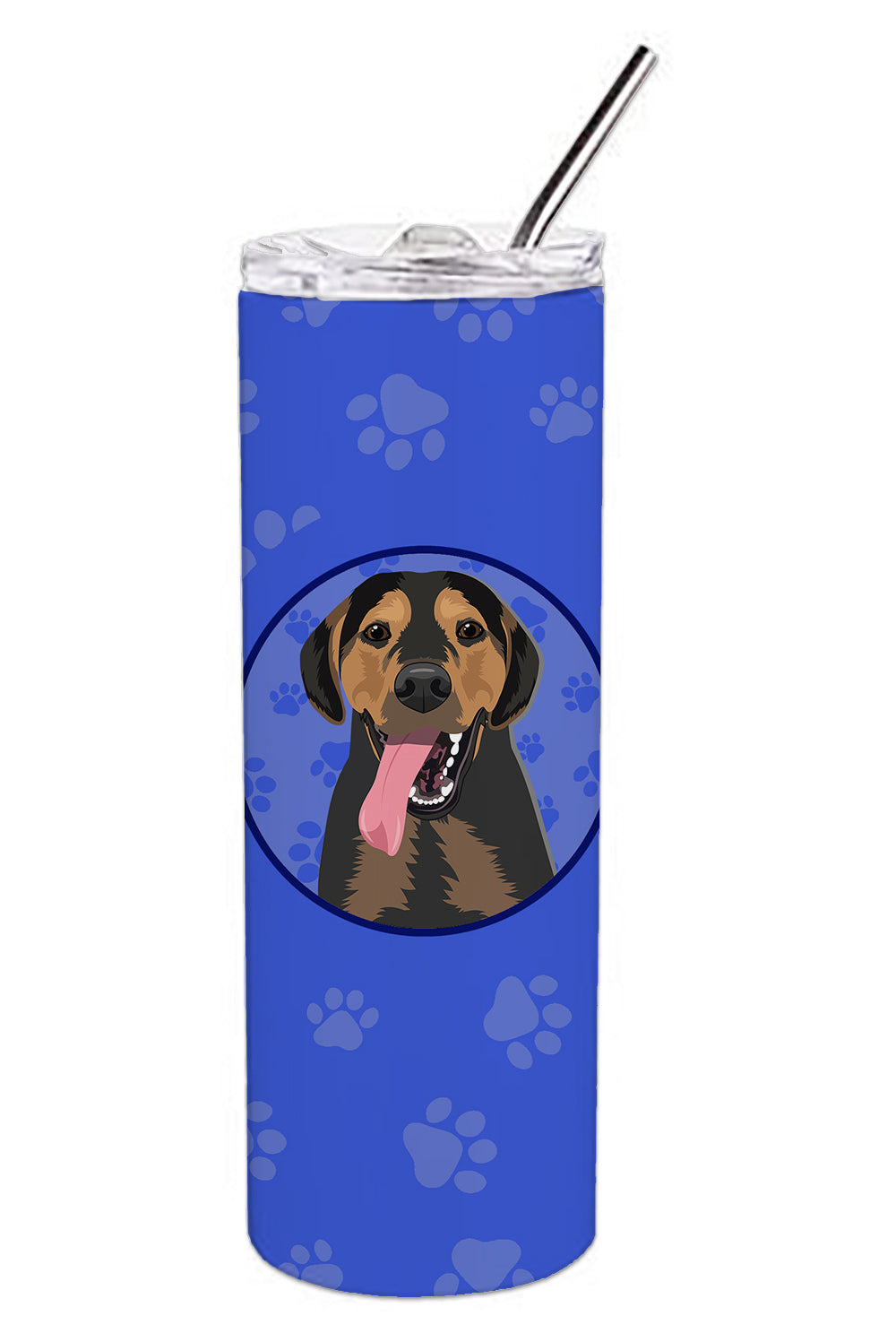 Buy this Rottweiler Black and Tan #4  Stainless Steel 20 oz Skinny Tumbler