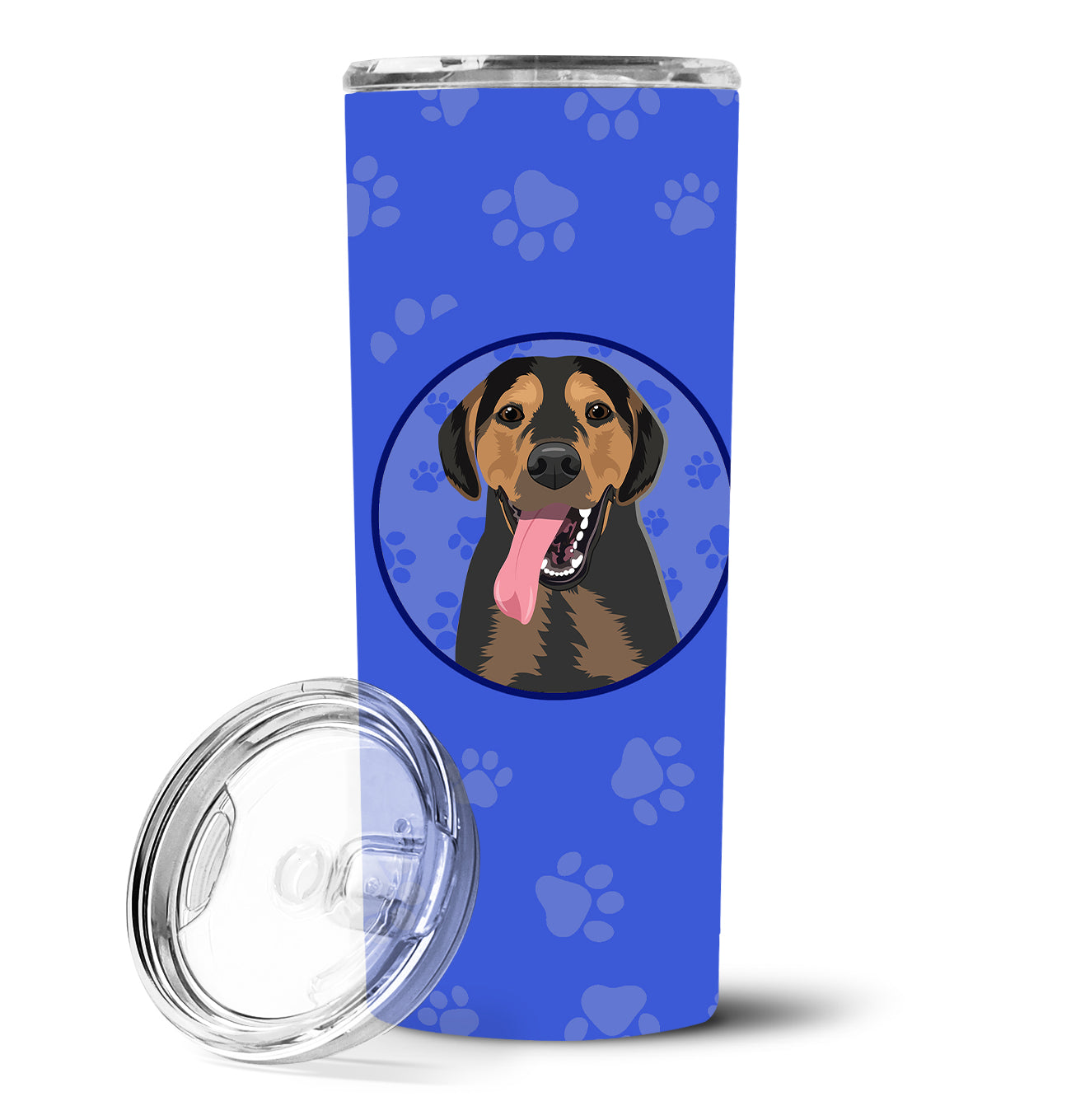 Rottweiler Black and Tan #4  Stainless Steel 20 oz Skinny Tumbler - the-store.com