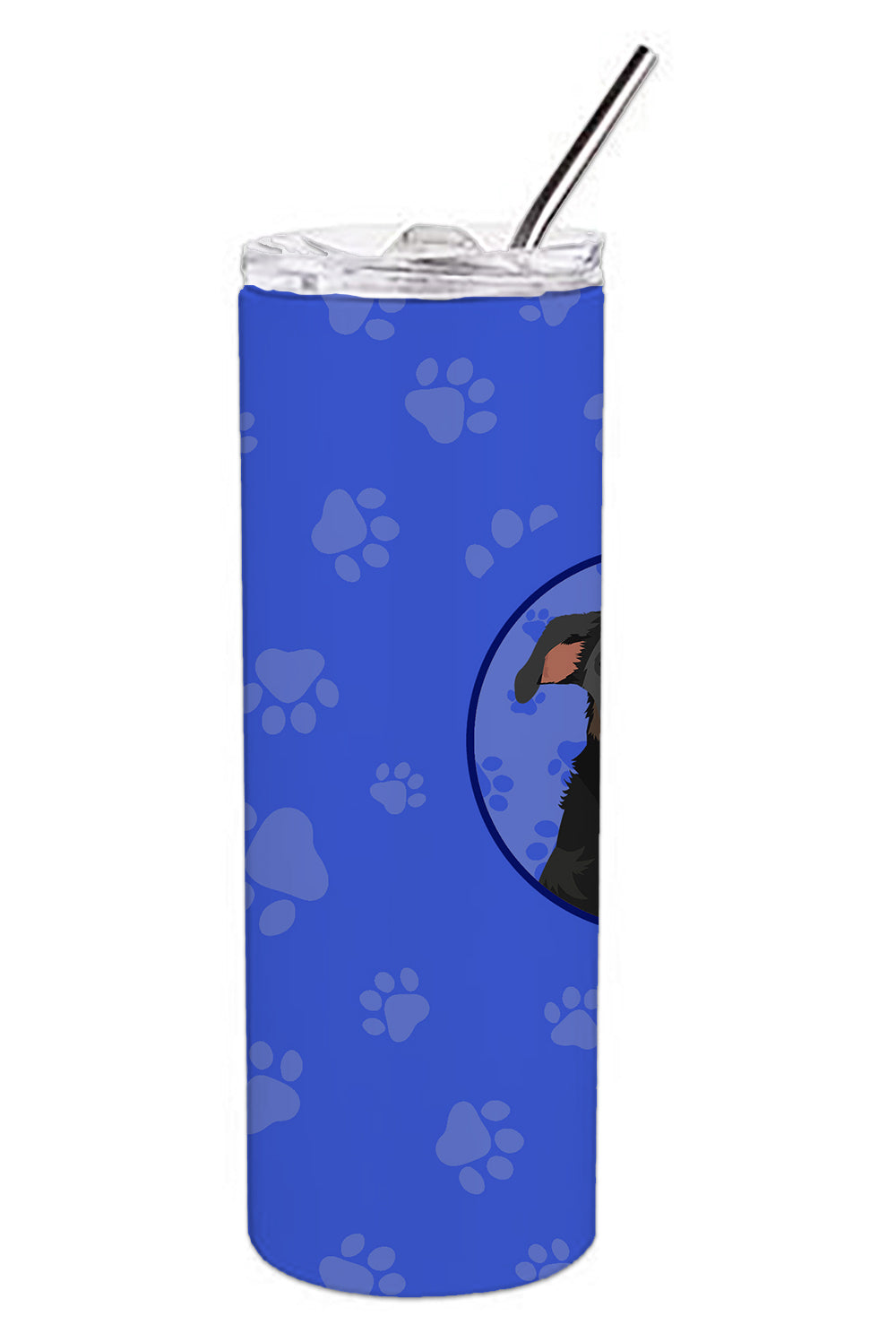 Rottweiler Black and Tan #5  Stainless Steel 20 oz Skinny Tumbler - the-store.com