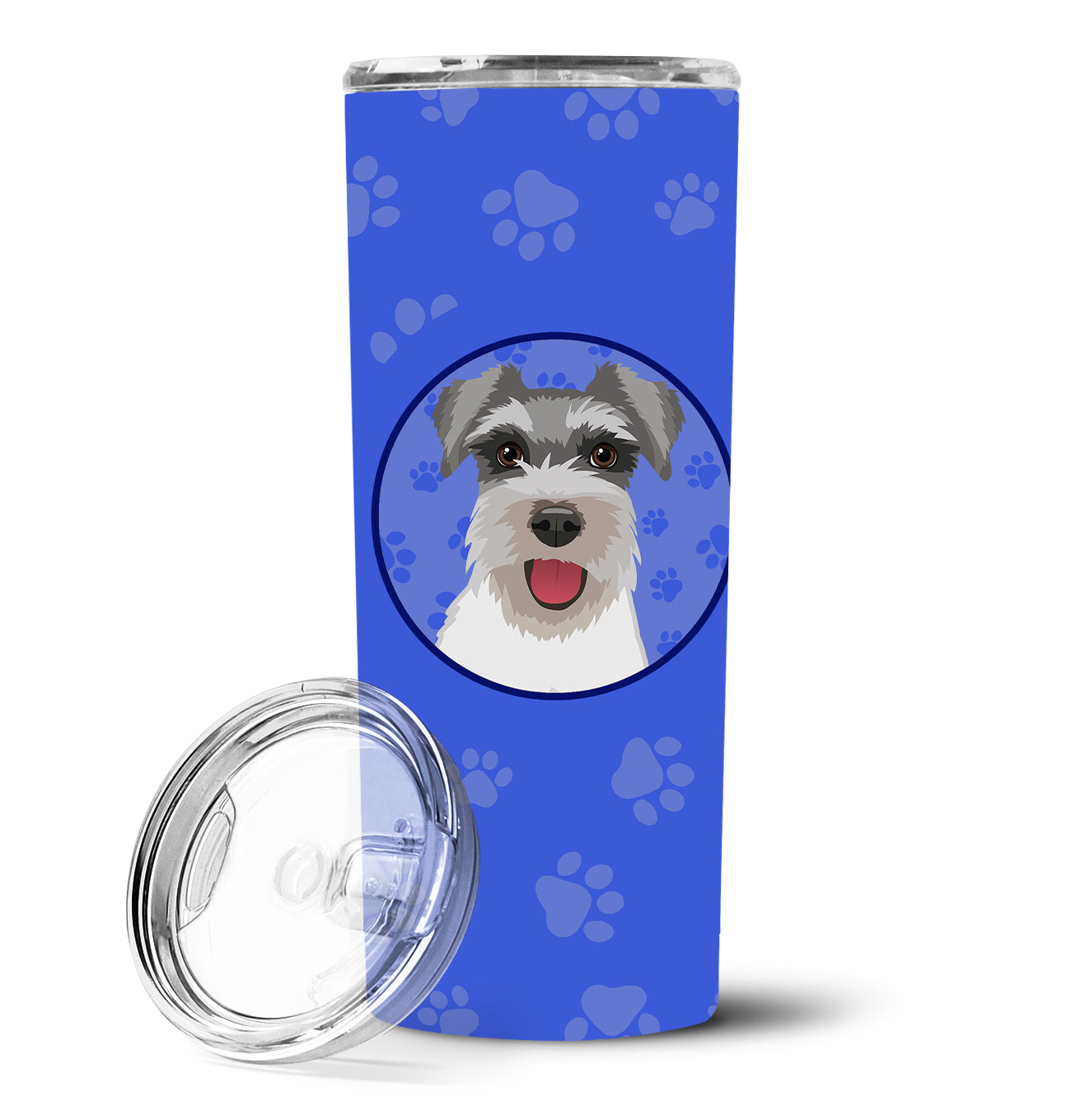 Schnauzer Salt and Pepper #3  Stainless Steel 20 oz Skinny Tumbler - the-store.com