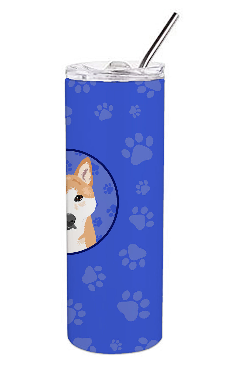 Shiba Inu Red #1  Stainless Steel 20 oz Skinny Tumbler - the-store.com