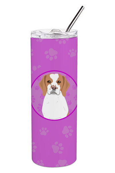 Buy this Beagle Red and White Red Ticked #1 Stainless Steel 20 oz Skinny Tumbler