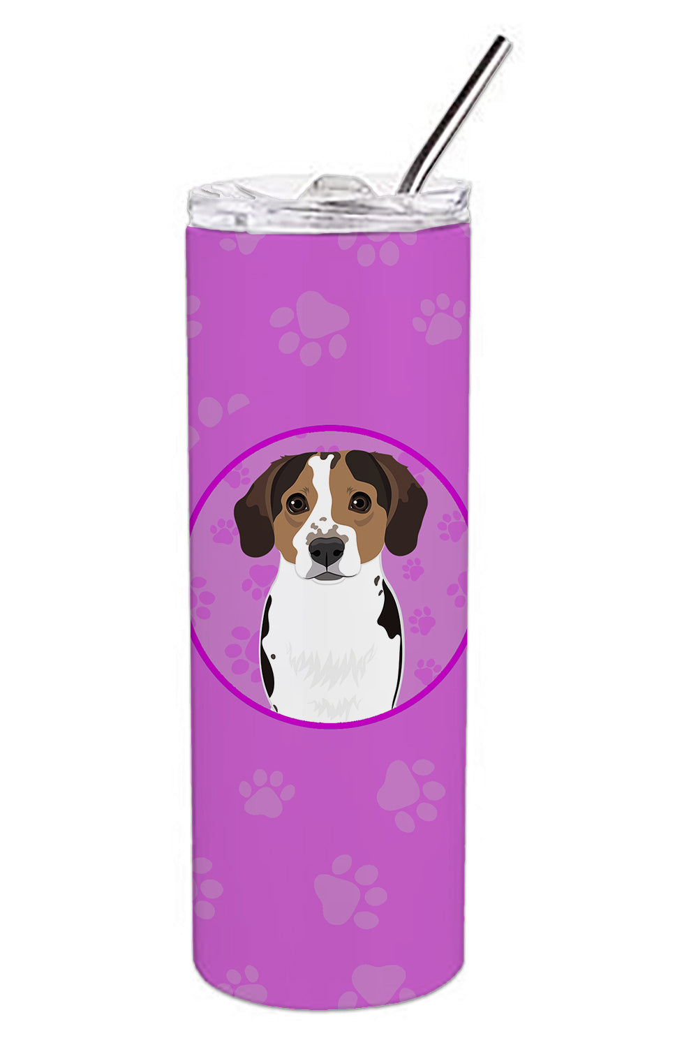 Buy this Beagle Tricolor Ticked Stainless Steel 20 oz Skinny Tumbler
