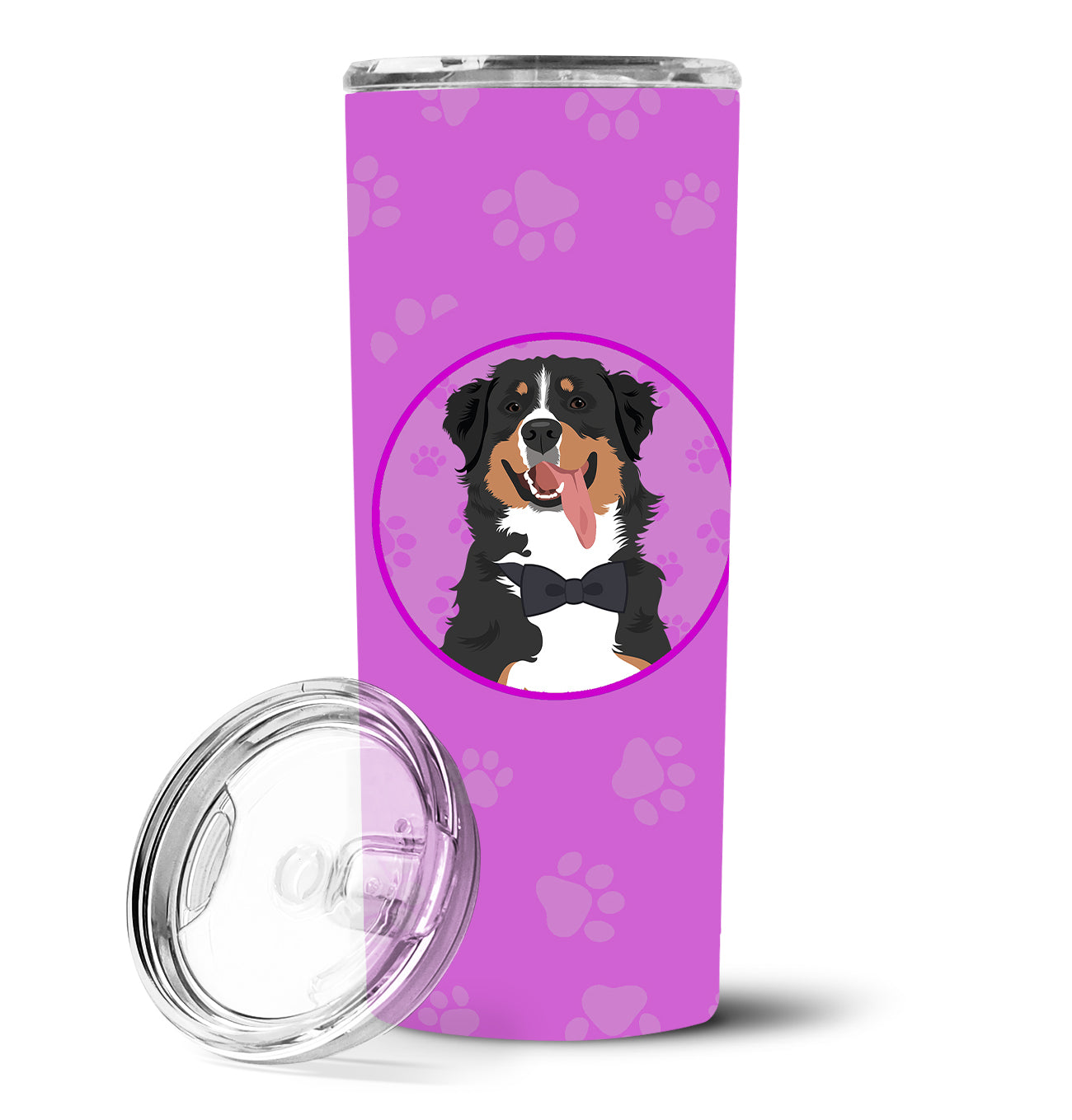 Bernese Mountain Dog #1 Stainless Steel 20 oz Skinny Tumbler - the-store.com