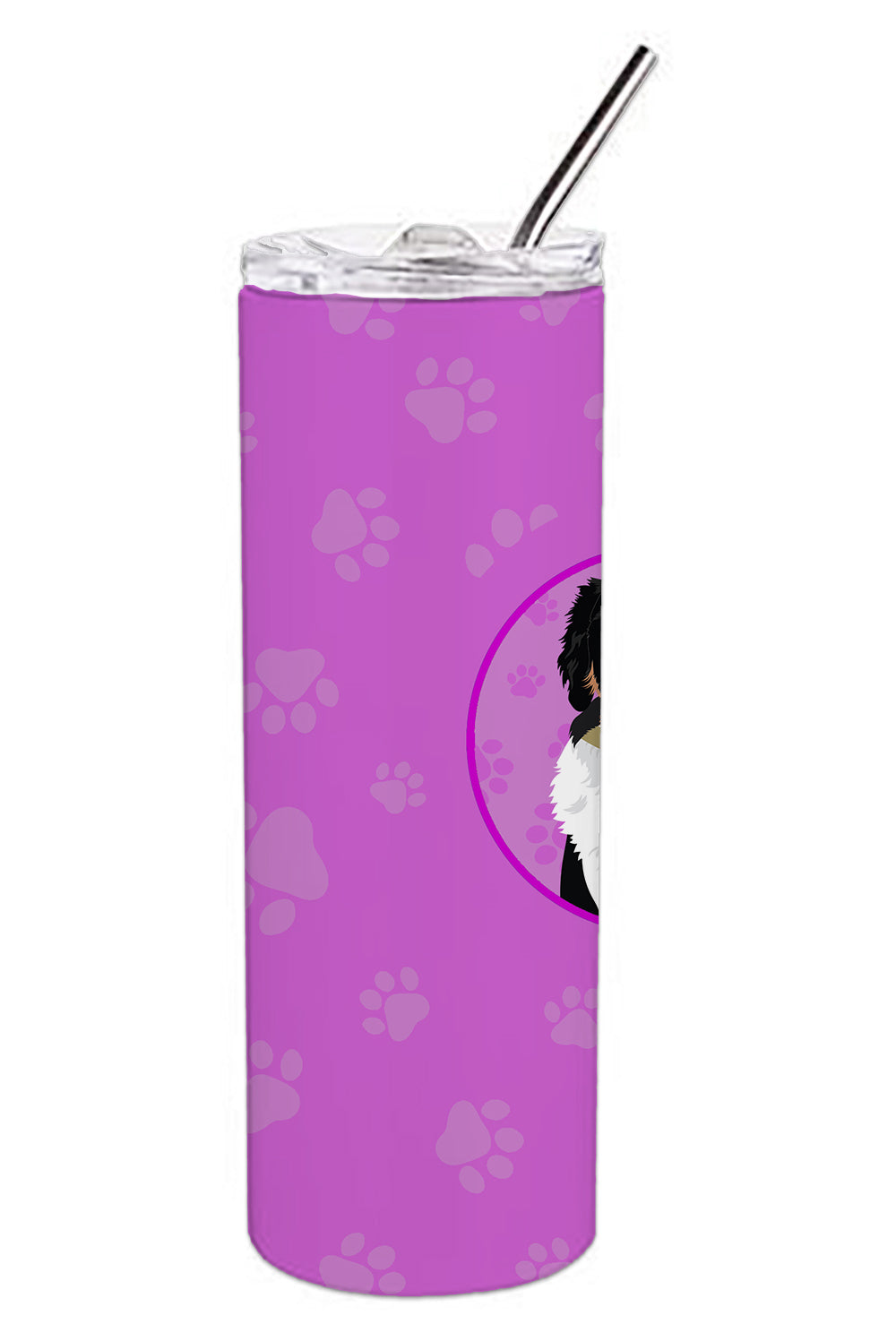 Buy this Bernese Mountain Dog #2 Stainless Steel 20 oz Skinny Tumbler