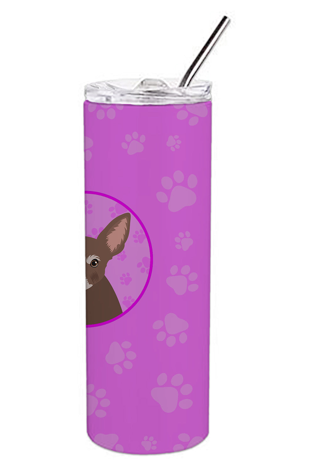 Chihuahua Chocolate #2 Stainless Steel 20 oz Skinny Tumbler - the-store.com