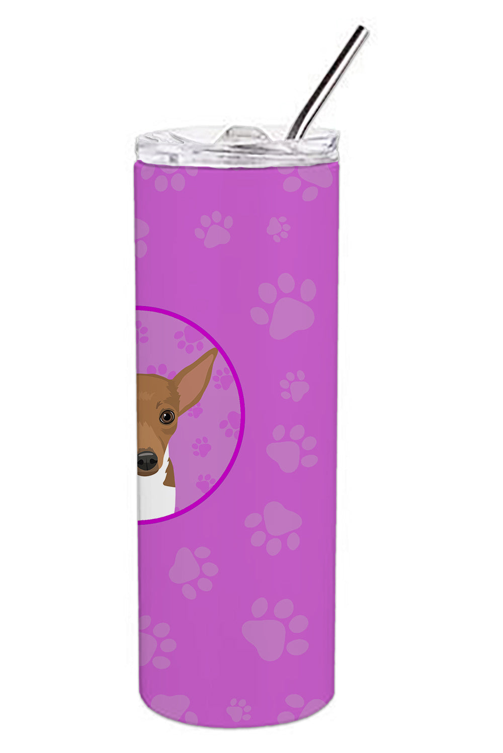 Chihuahua Chocolate and White #1 Stainless Steel 20 oz Skinny Tumbler - the-store.com