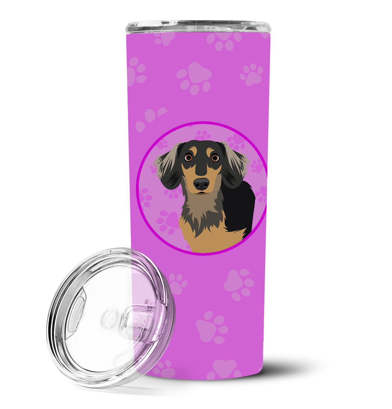 Chihuahua Black and Tan #4 Stainless Steel 20 oz Skinny Tumbler - the-store.com