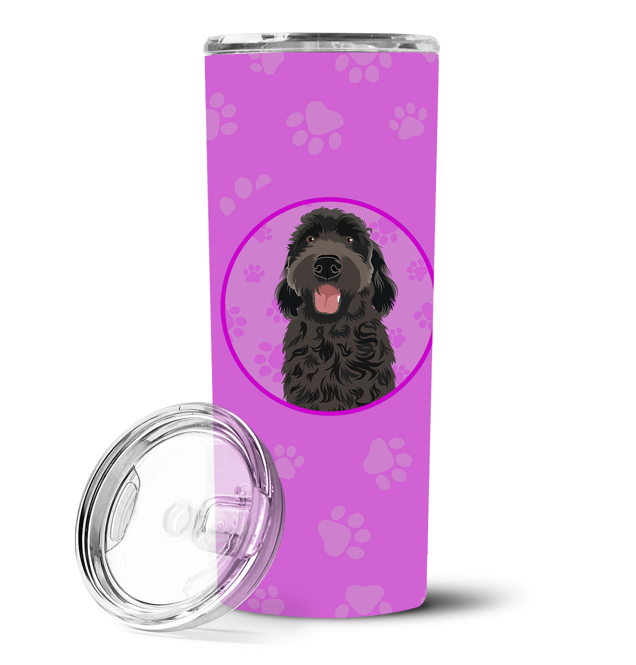 Doodle Black #1 Stainless Steel 20 oz Skinny Tumbler - the-store.com