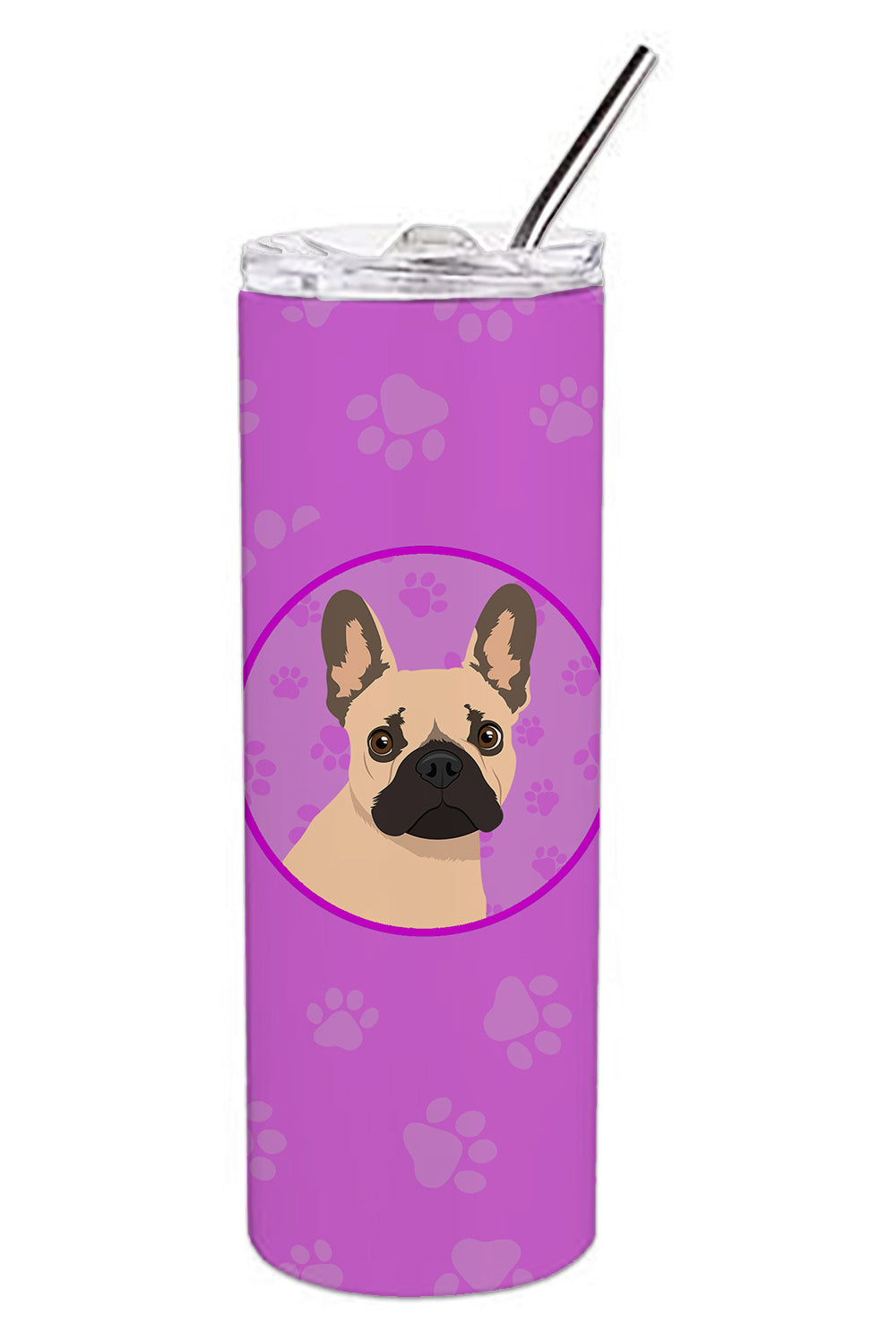 Buy this French Bulldog Fawn #1 Stainless Steel 20 oz Skinny Tumbler