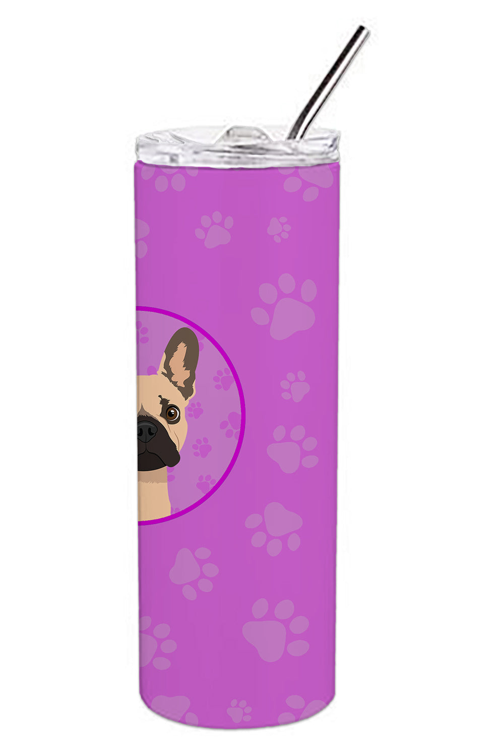 French Bulldog Fawn #1 Stainless Steel 20 oz Skinny Tumbler - the-store.com