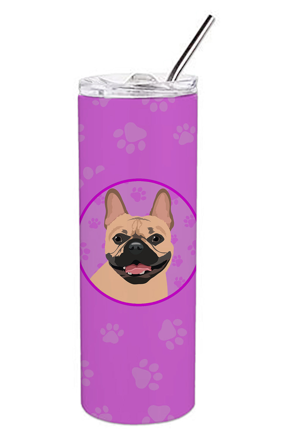 Buy this French Bulldog Fawn #2 Stainless Steel 20 oz Skinny Tumbler