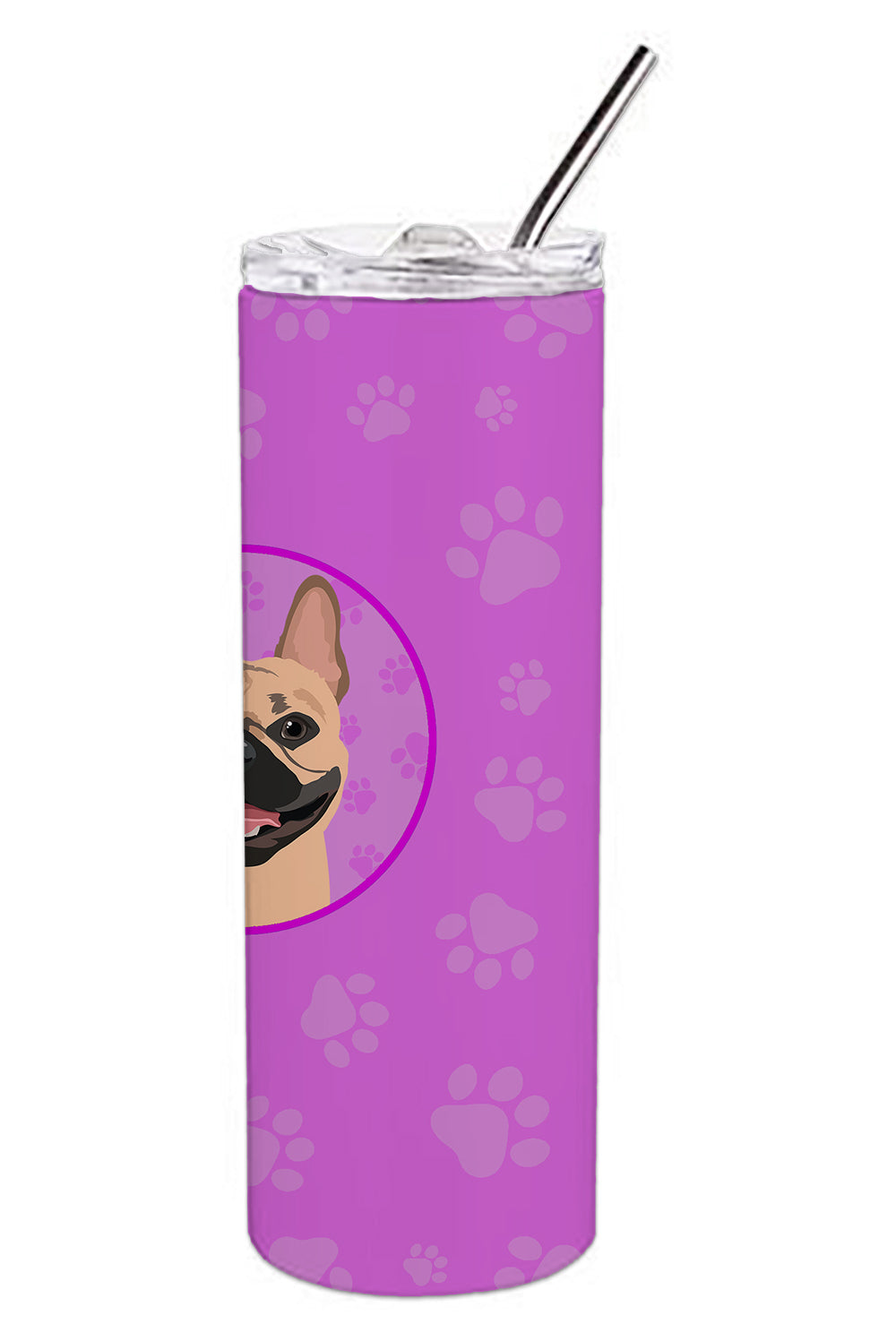 French Bulldog Fawn #2 Stainless Steel 20 oz Skinny Tumbler - the-store.com