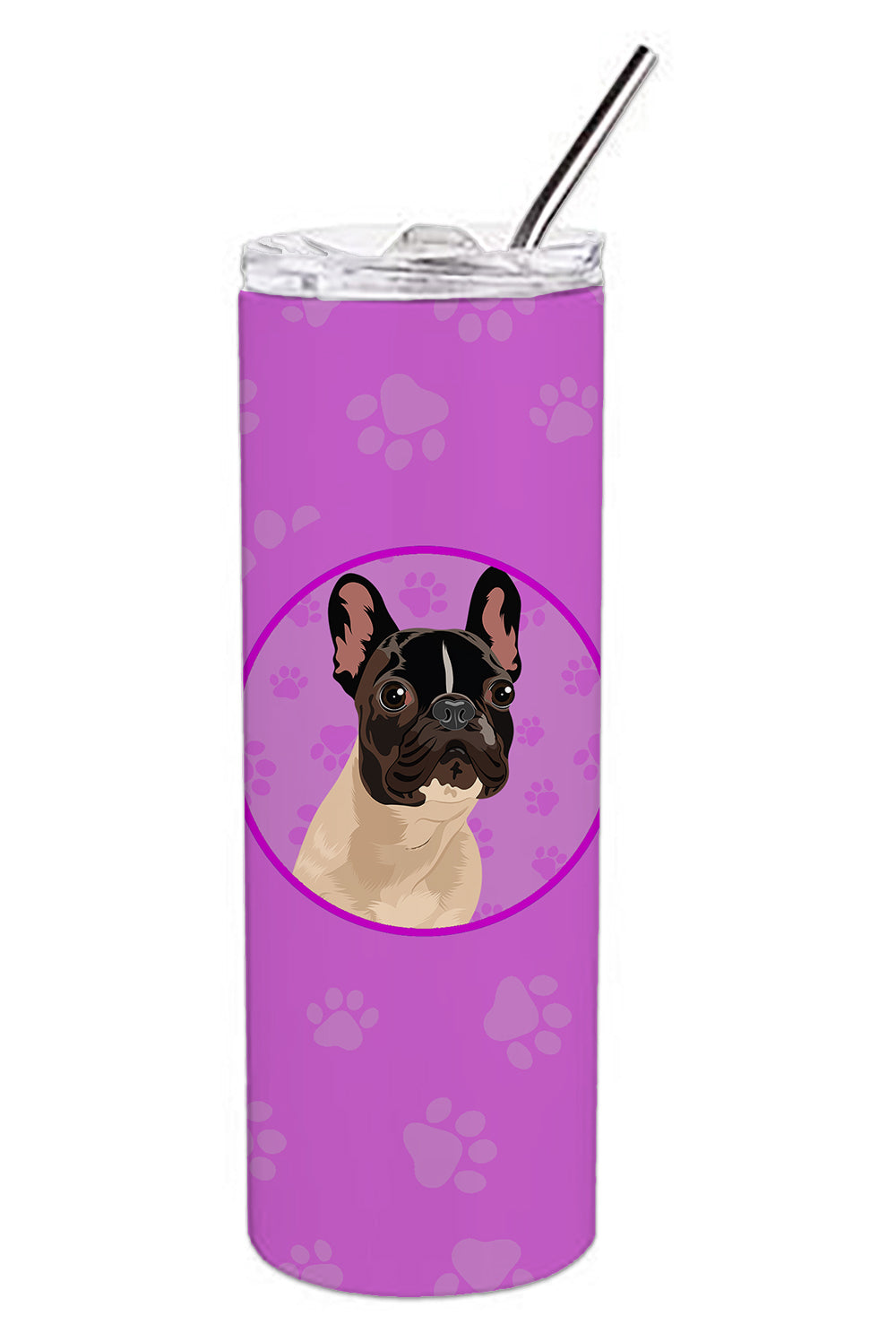 Buy this French Bulldog Fawn #3 Stainless Steel 20 oz Skinny Tumbler