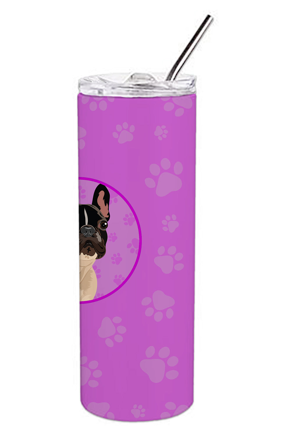 French Bulldog Fawn #3 Stainless Steel 20 oz Skinny Tumbler - the-store.com
