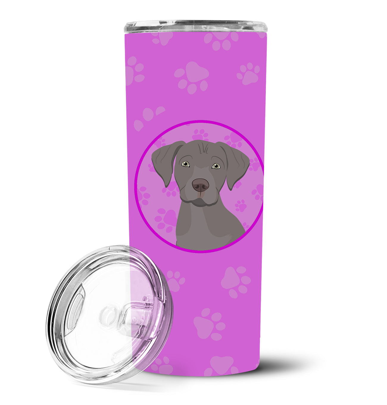 Labrador Retriever Gray Puppy Stainless Steel 20 oz Skinny Tumbler - the-store.com