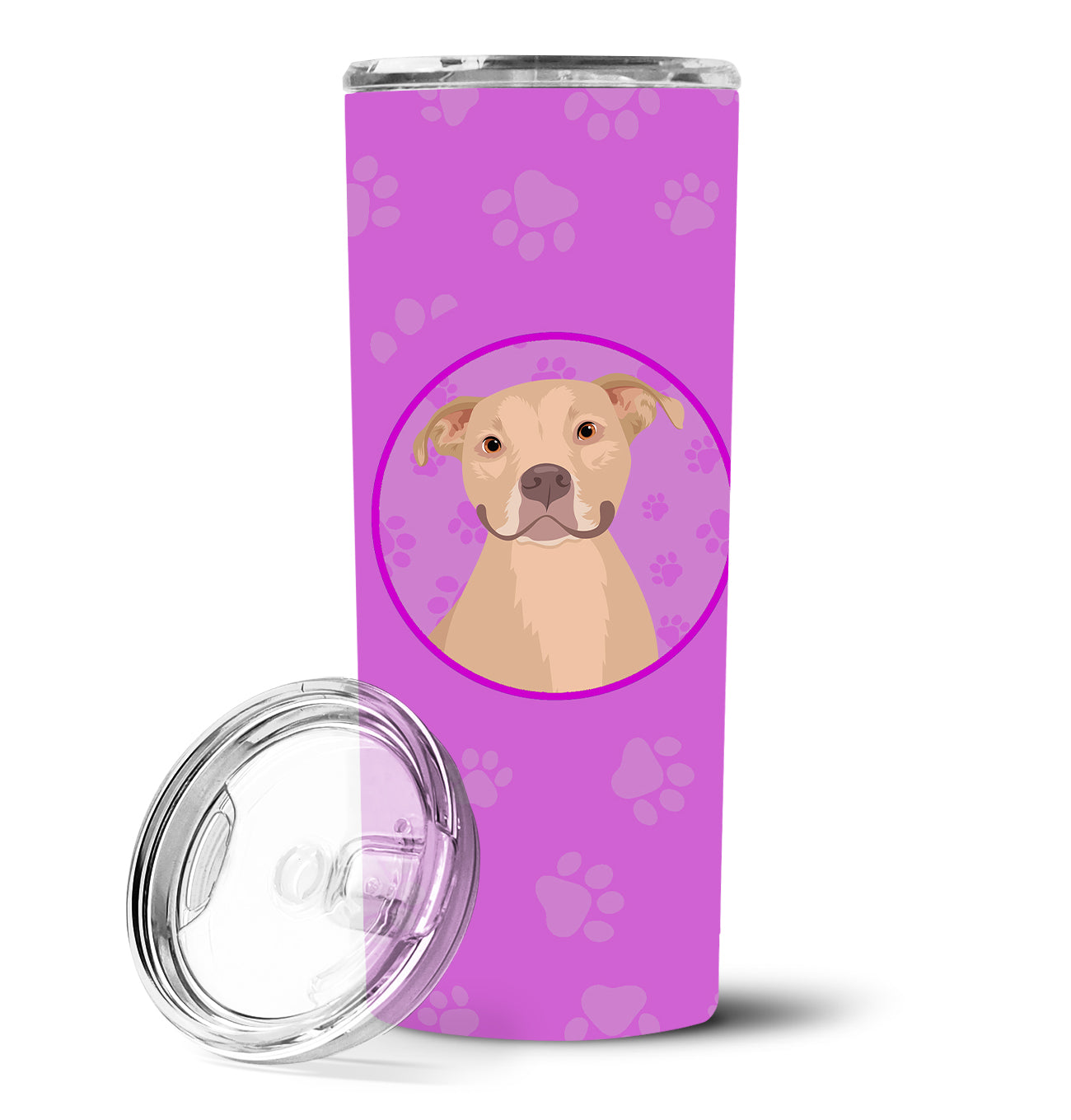 Pit Bull Fawn #1 Stainless Steel 20 oz Skinny Tumbler - the-store.com
