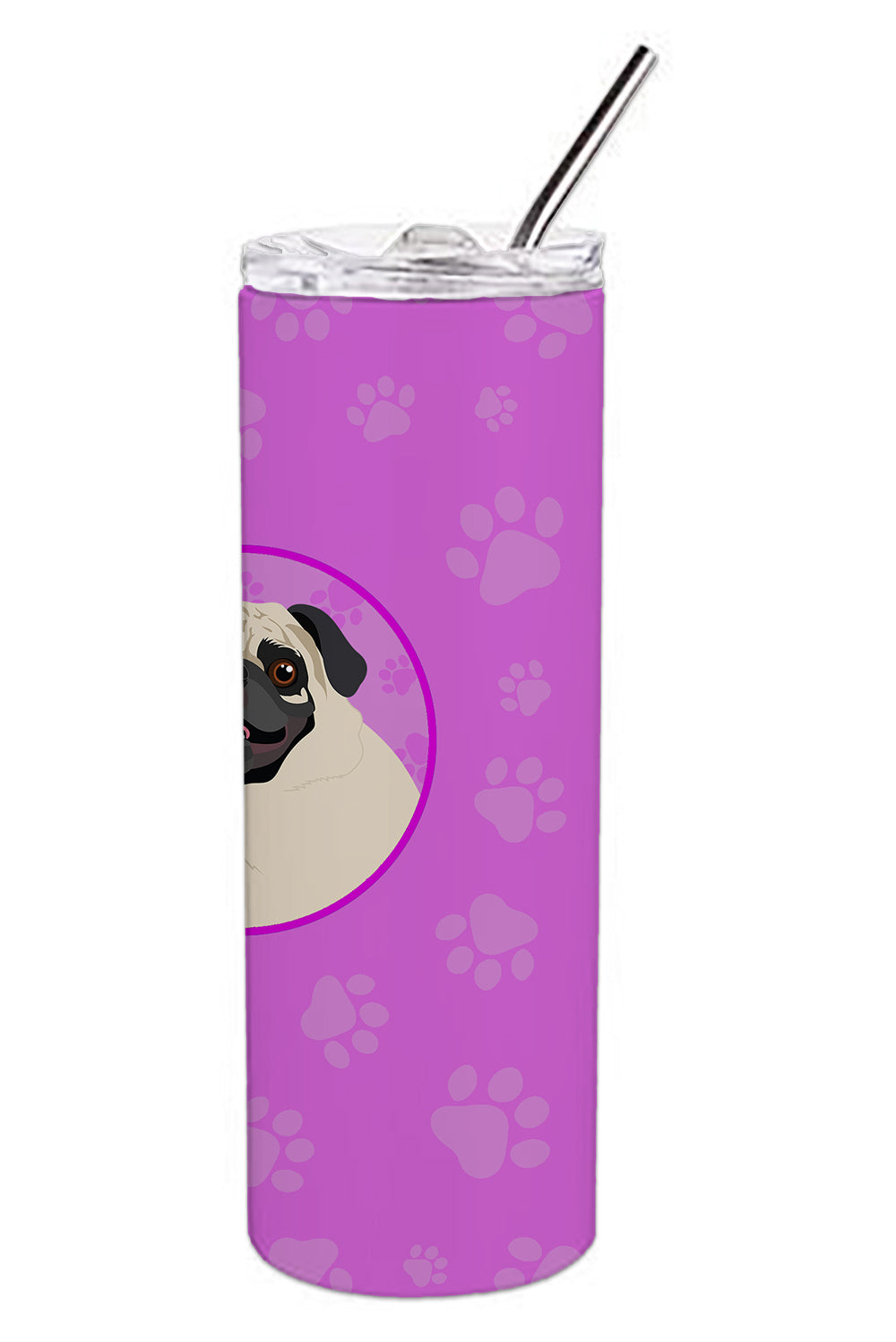 Pug Fawn #2 Stainless Steel 20 oz Skinny Tumbler - the-store.com