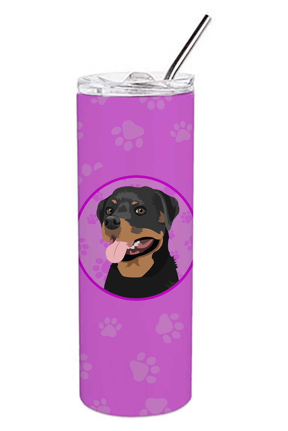 Buy this Rottweiler Black and Tan #1 Stainless Steel 20 oz Skinny Tumbler