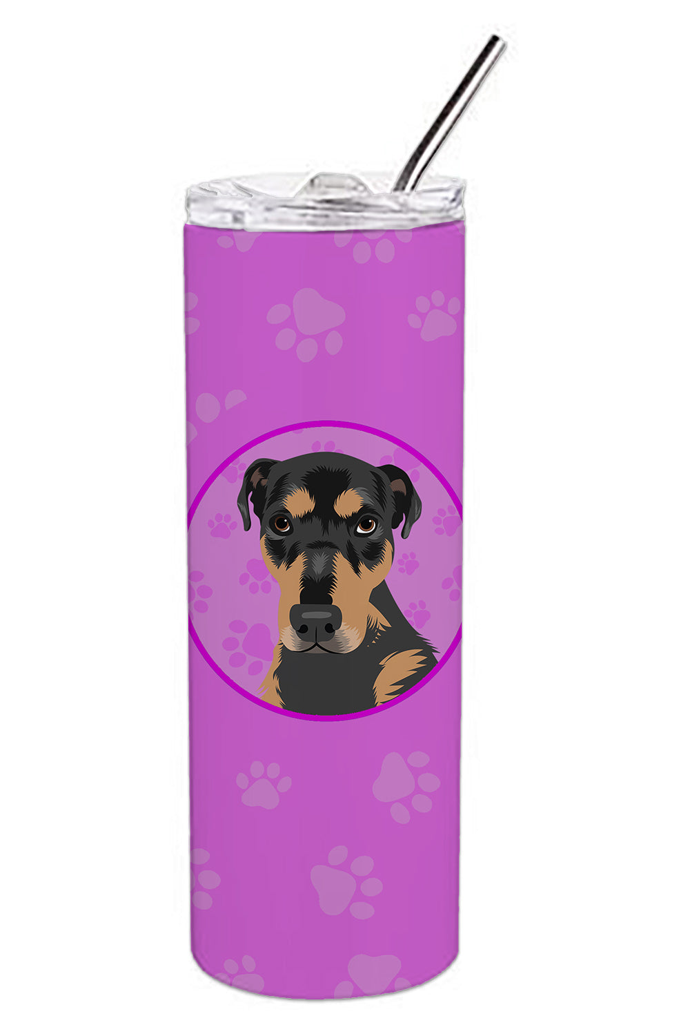 Buy this Rottweiler Black and Tan #2 Stainless Steel 20 oz Skinny Tumbler