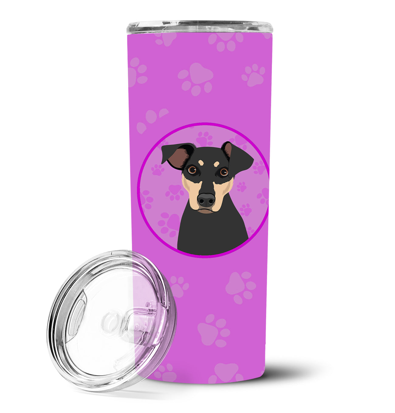 Rottweiler Black and Tan #3 Stainless Steel 20 oz Skinny Tumbler - the-store.com