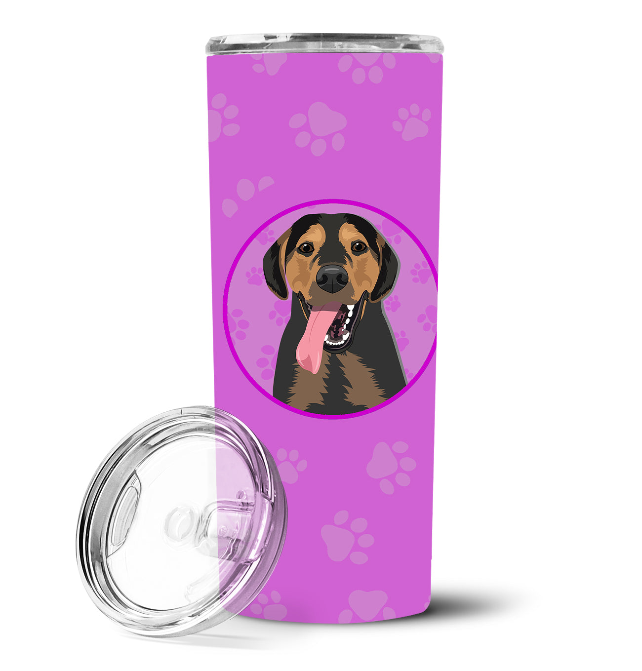 Rottweiler Black and Tan #4 Stainless Steel 20 oz Skinny Tumbler - the-store.com