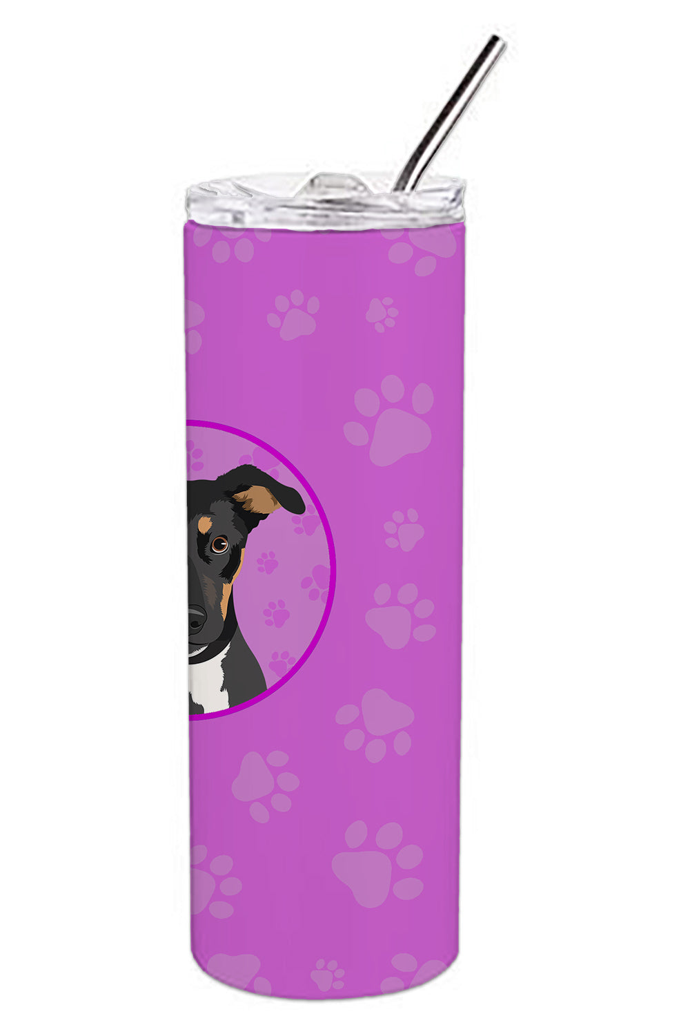 Rottweiler Black and Tan #6 Stainless Steel 20 oz Skinny Tumbler - the-store.com