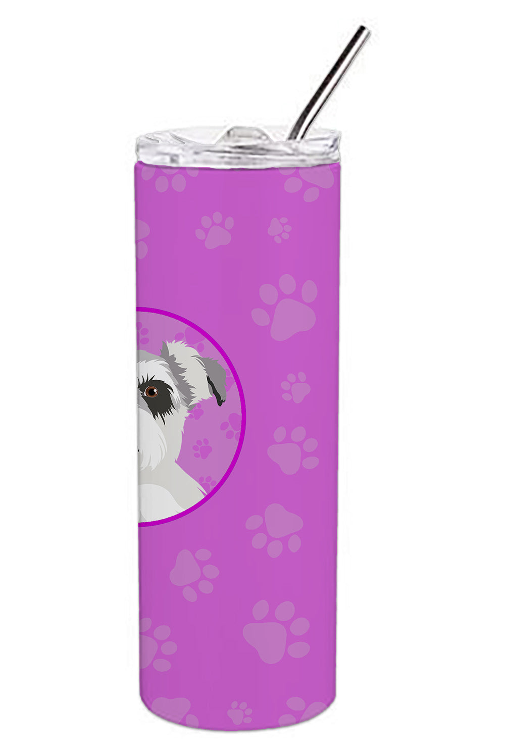 Schnauzer Salt and Pepper #2 Stainless Steel 20 oz Skinny Tumbler - the-store.com