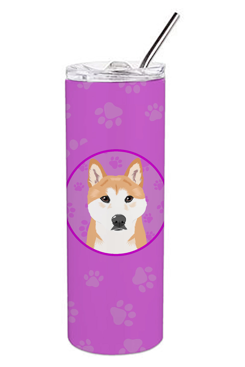Buy this Shiba Inu Red #1 Stainless Steel 20 oz Skinny Tumbler