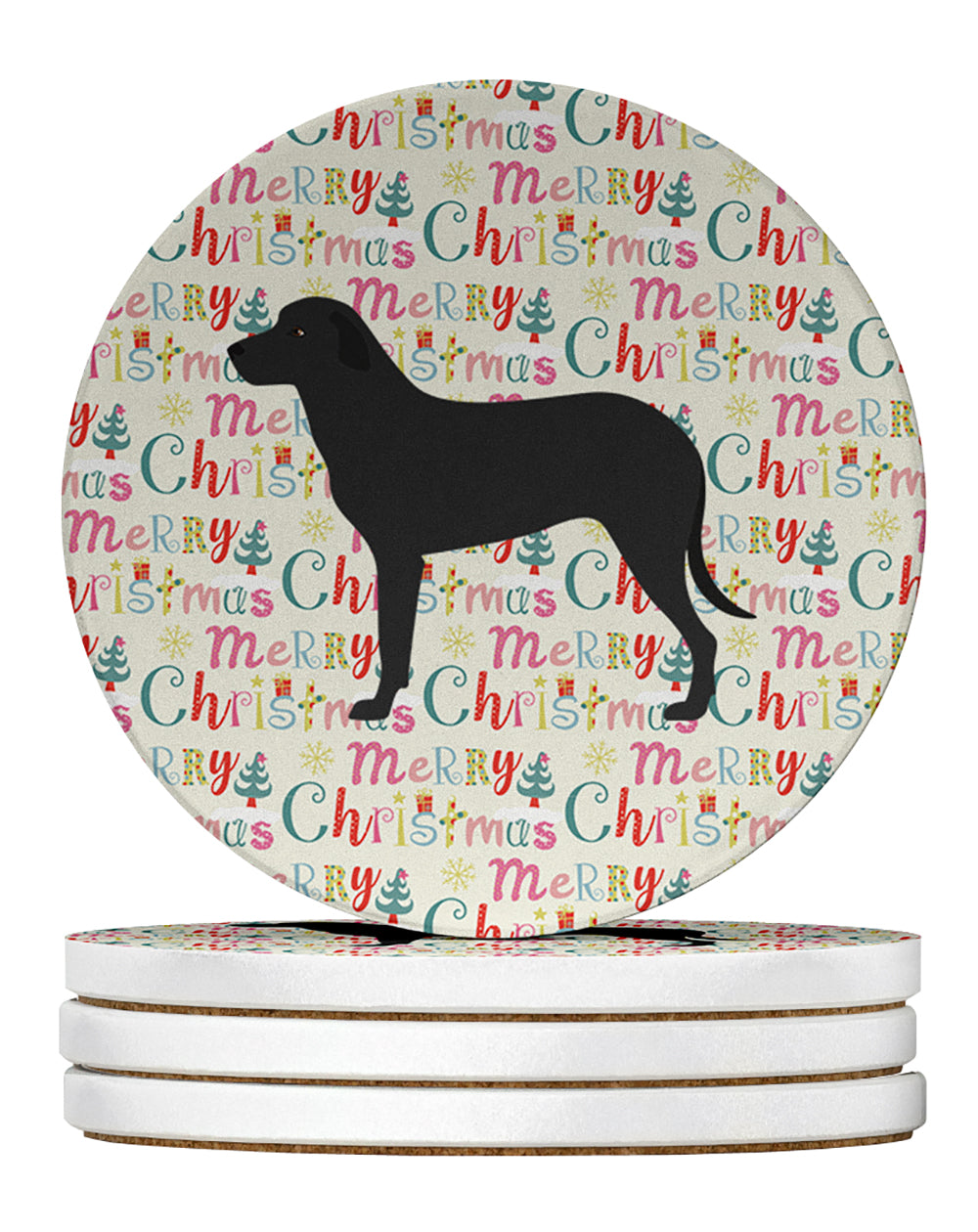 Buy this Majorca Shepherd Dog Large Sandstone Coasters Pack of 4