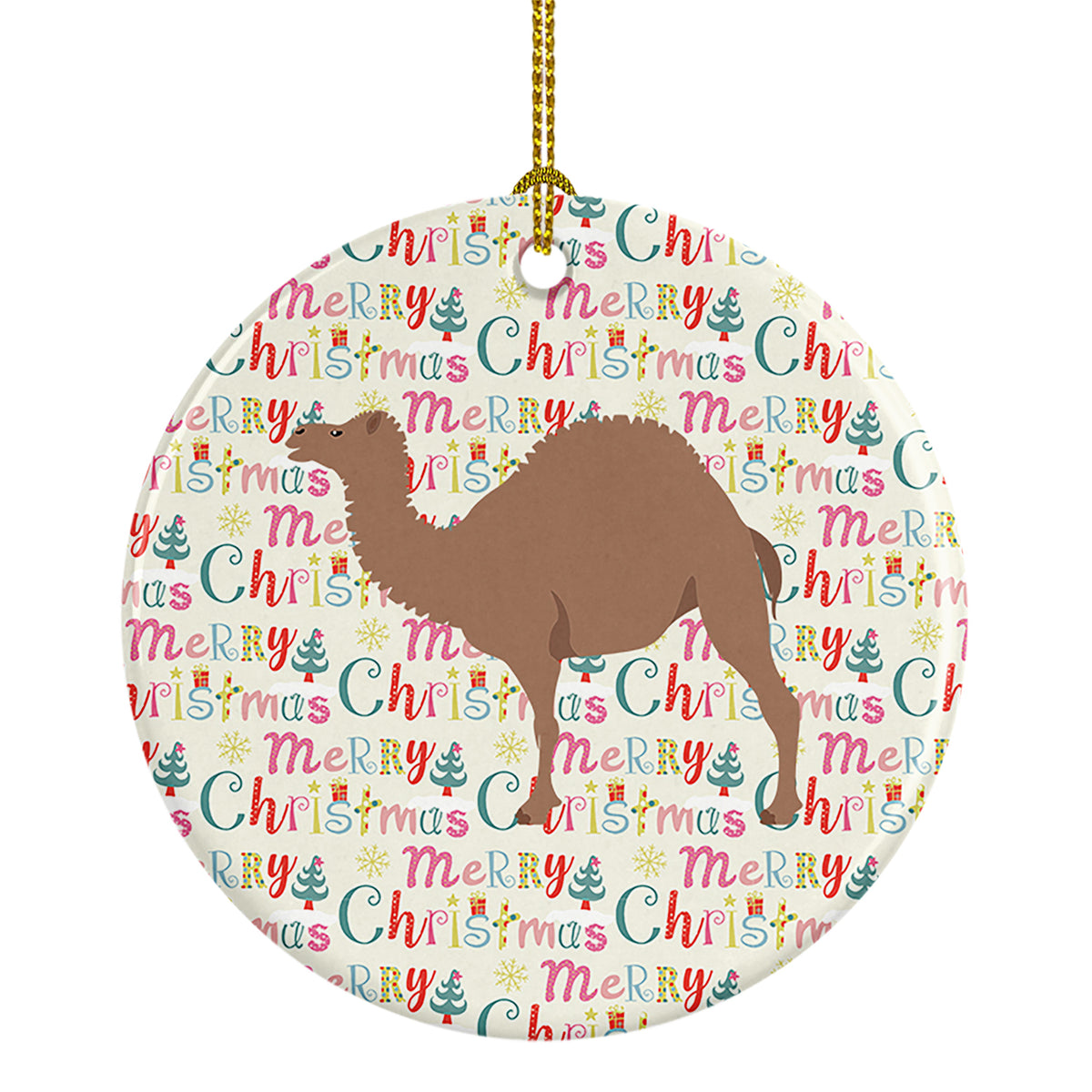 Buy this F1 Hybrid Camel Christmas Ceramic Ornament
