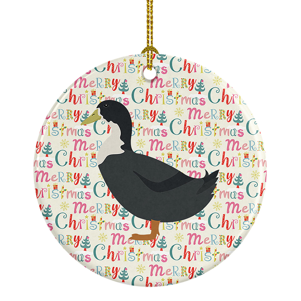 Buy this Blue Swedish Duck Christmas Ceramic Ornament