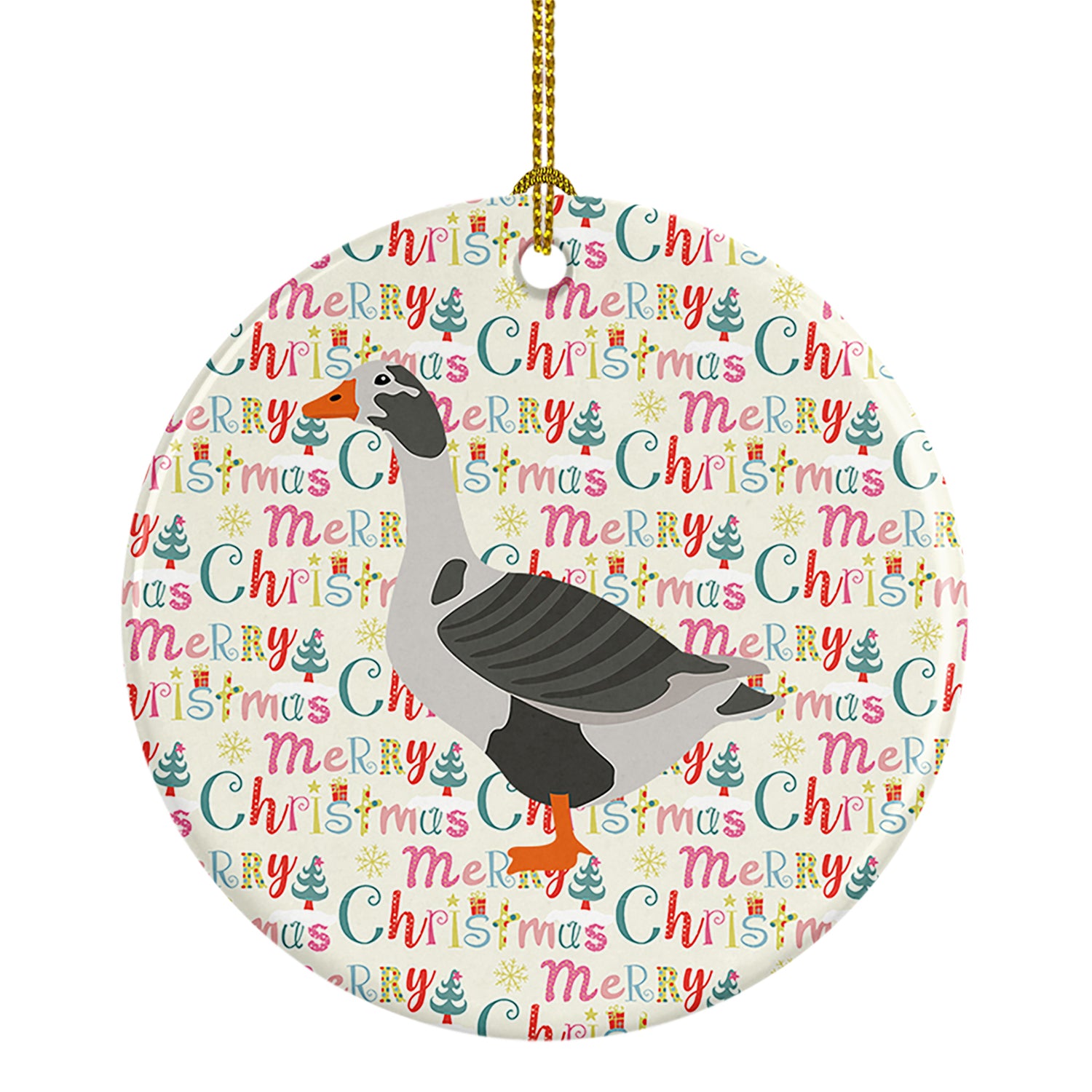 Buy this West of England Goose Christmas Ceramic Ornament