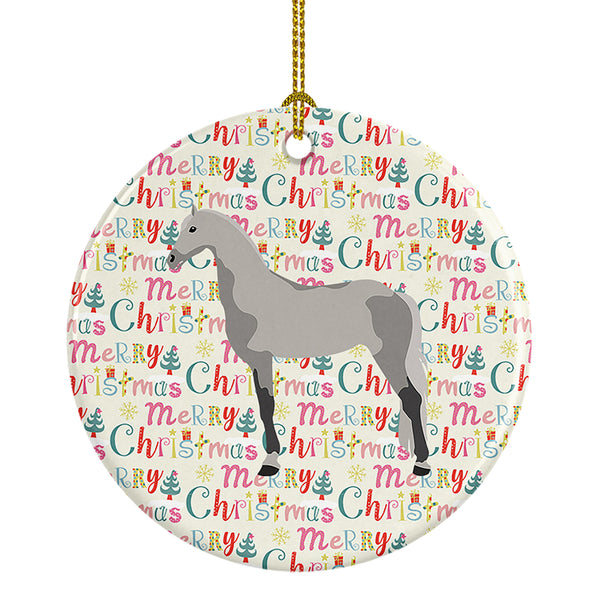Buy this Orlov Trotter Horse Christmas Ceramic Ornament