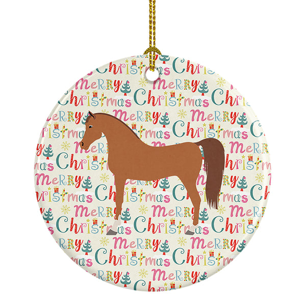Buy this Arabian Horse Christmas Ceramic Ornament
