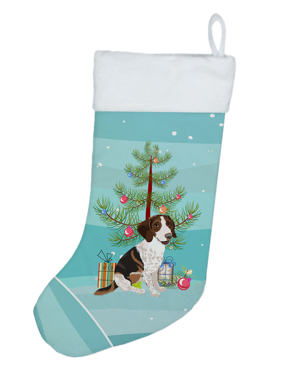 Beagle Tricolor Mottled Christmas Christmas Stocking  the-store.com.