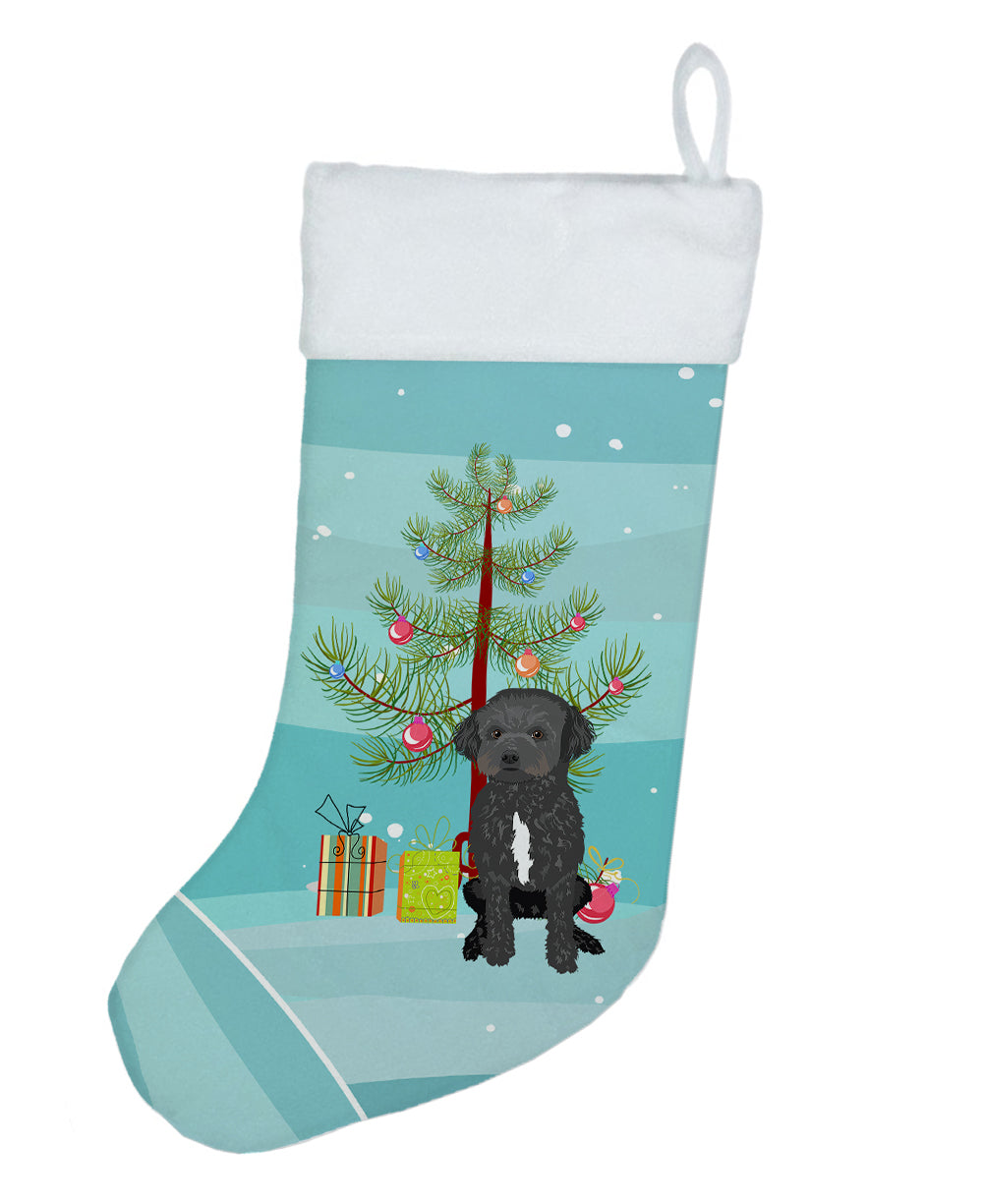 Doodle Black and White #1 Christmas Christmas Stocking  the-store.com.