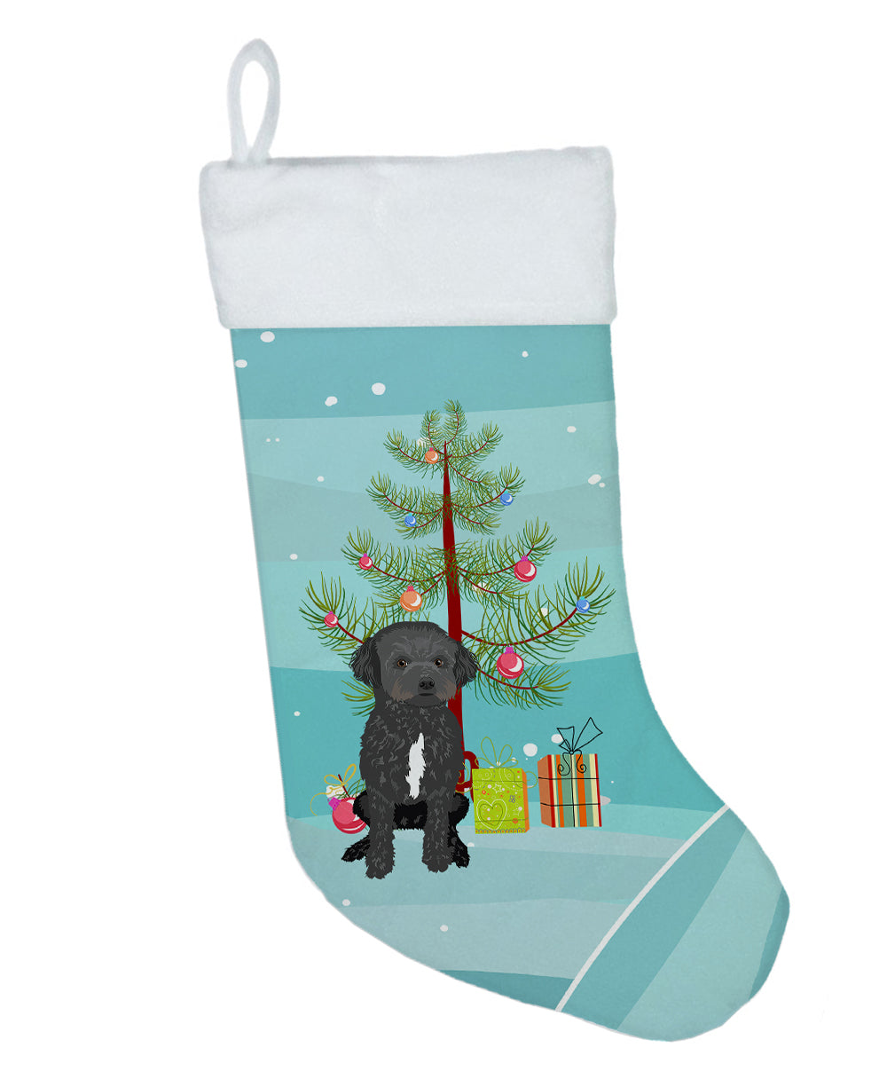 Doodle Black and White #1 Christmas Christmas Stocking  the-store.com.