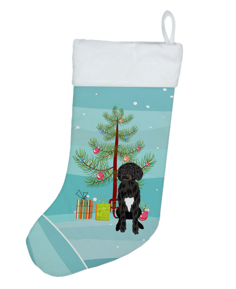 Doodle Black and White #2 Christmas Christmas Stocking  the-store.com.