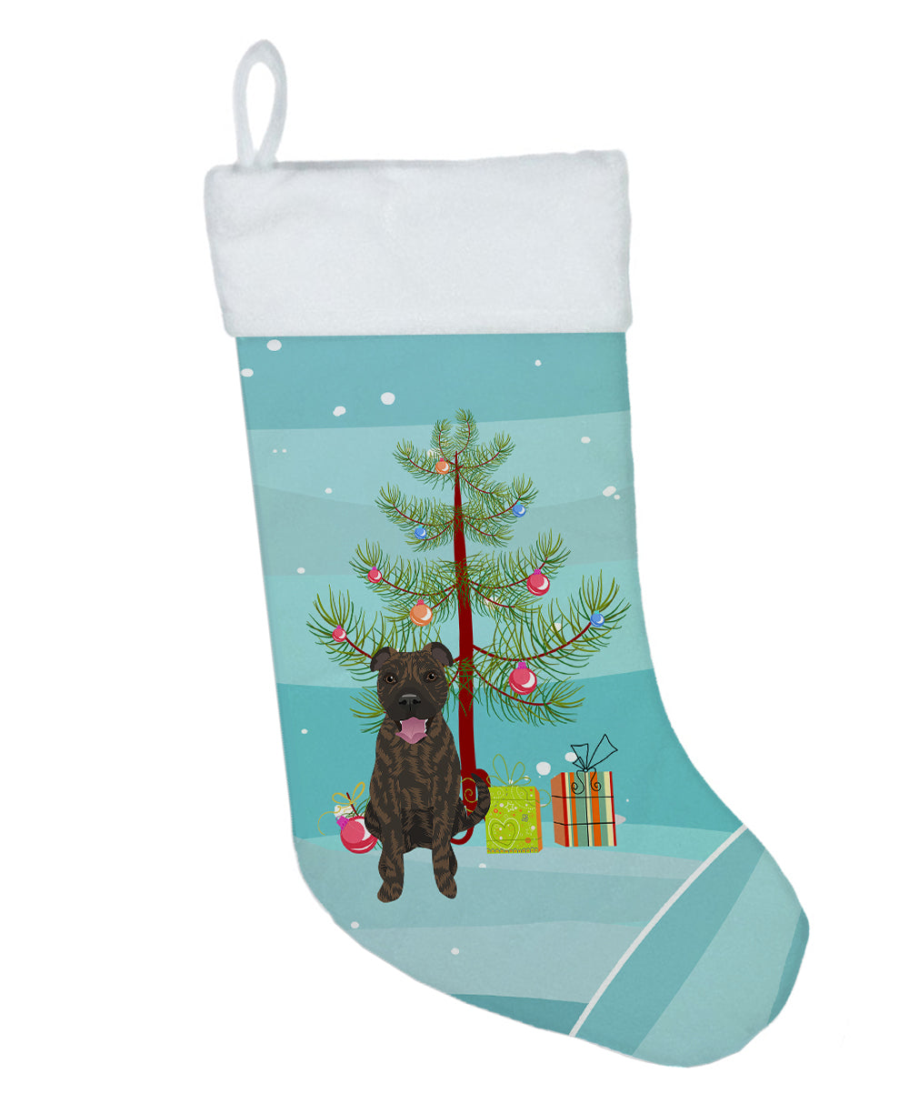 Pit Bull Brindle #1 Christmas Christmas Stocking  the-store.com.