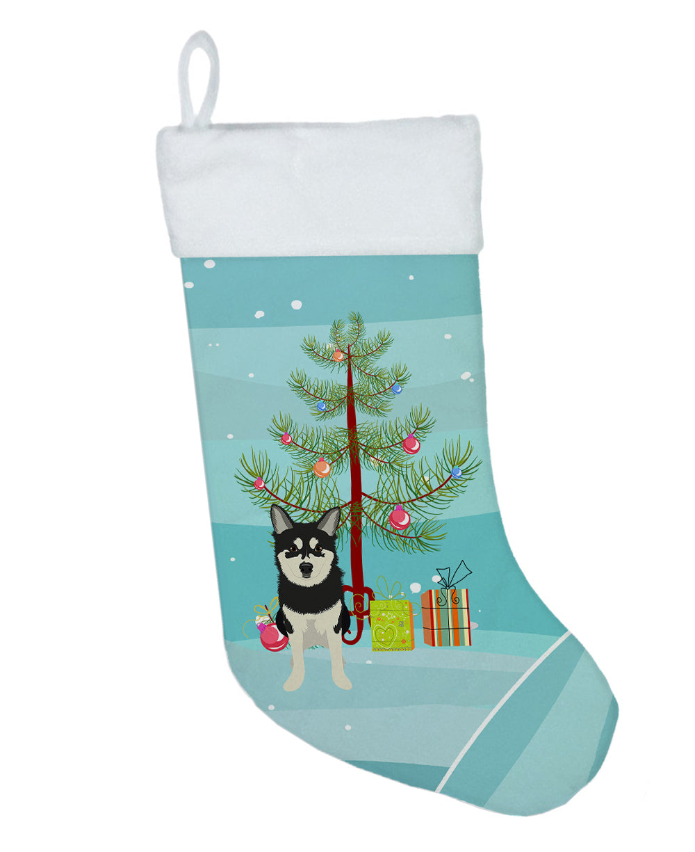 Caroline's Treasures Shiba Inu Husky Mix Christmas Christmas Stocking