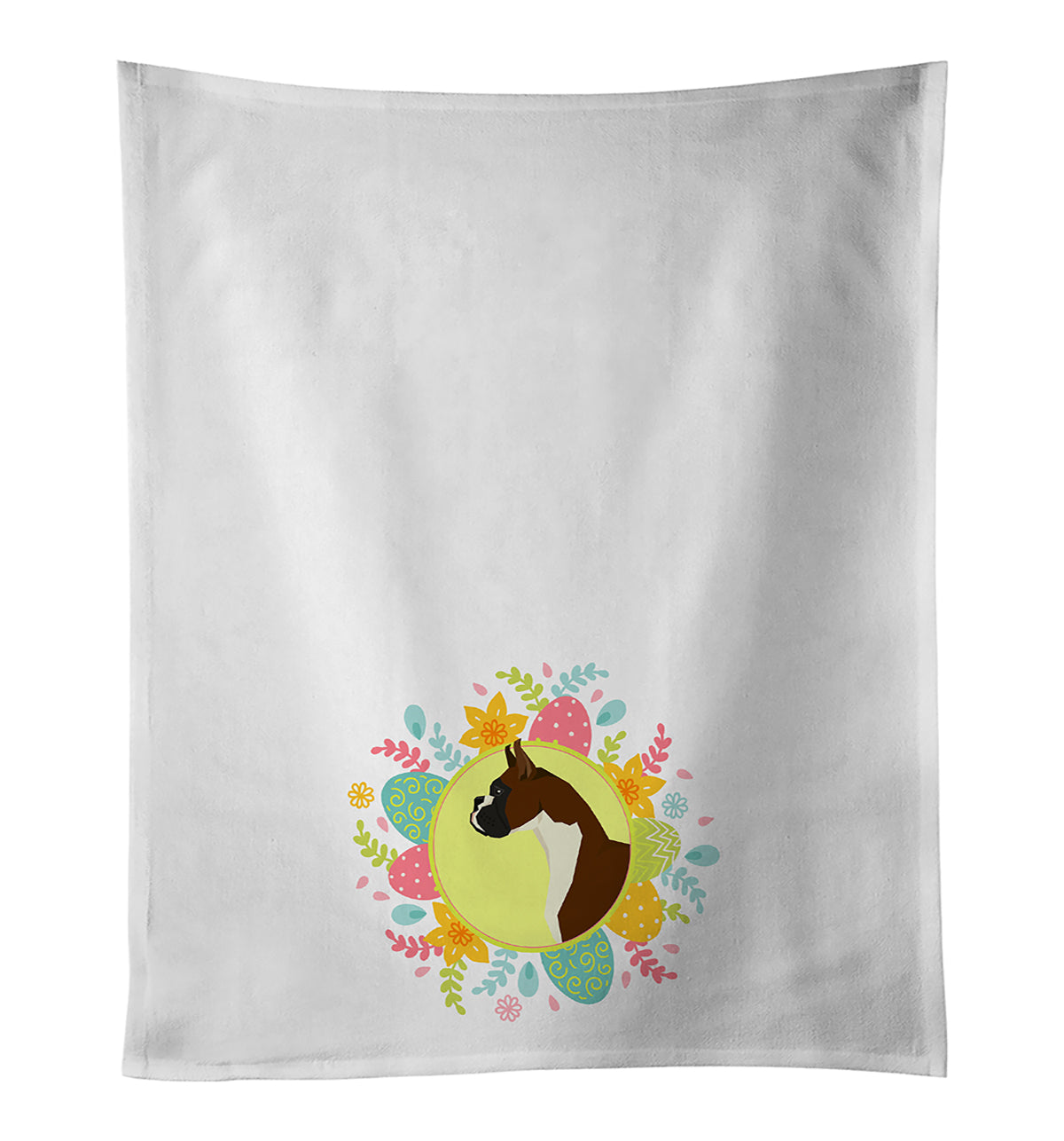 Buy this Boxer Easter White Kitchen Towel Set of 2