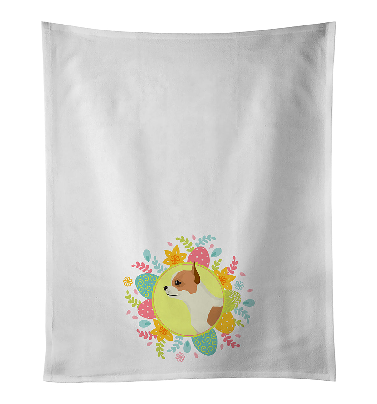 Buy this Chihuahua Easter White Kitchen Towel Set of 2