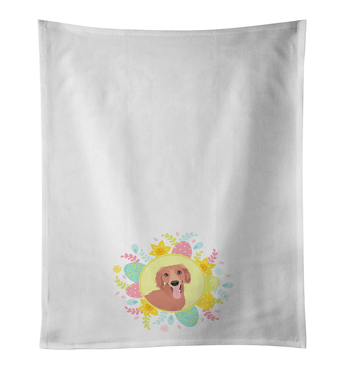 Buy this Chihuahua Red #1 Easter White Kitchen Towel Set of 2