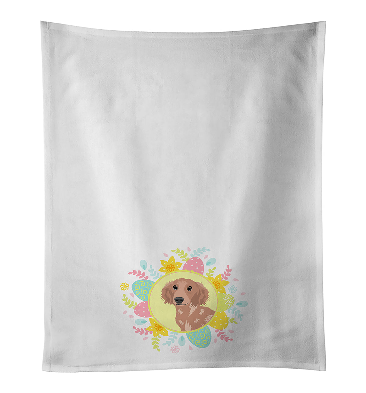 Buy this Chihuahua Red #2 Easter White Kitchen Towel Set of 2