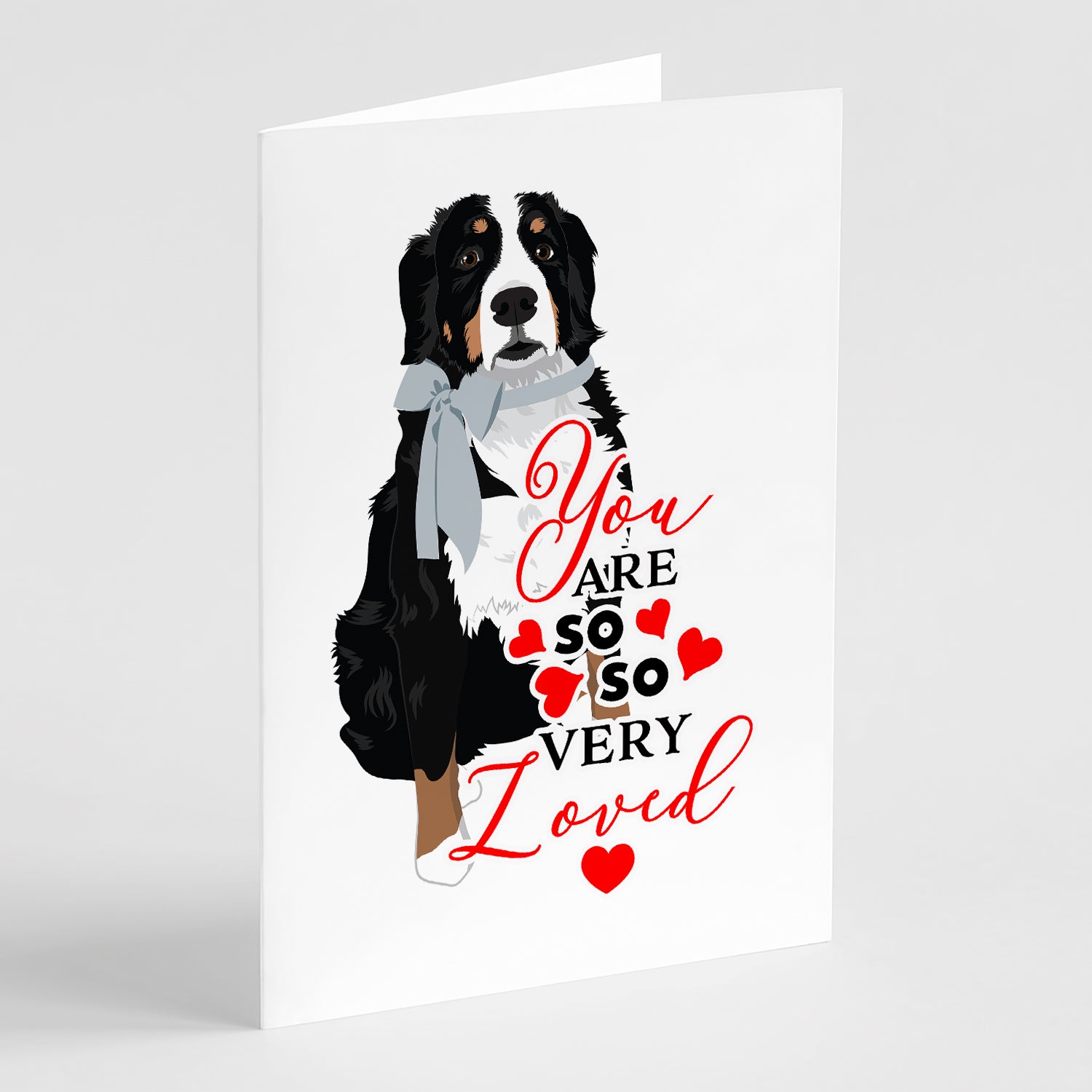 Buy this Bernese Mountain Dog #3 so Loved Greeting Cards and Envelopes Pack of 8