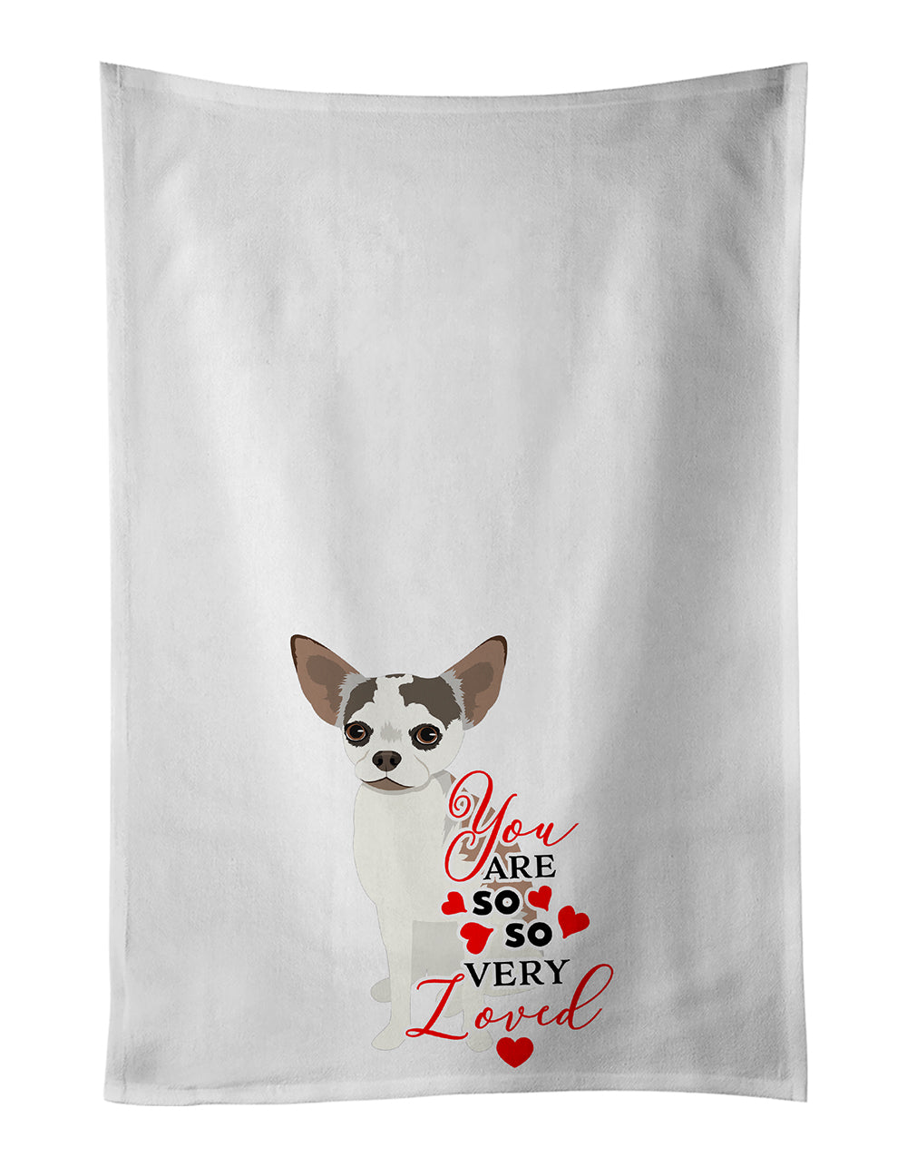Buy this Chihuahua Merle so Loved White Kitchen Towel Set of 2