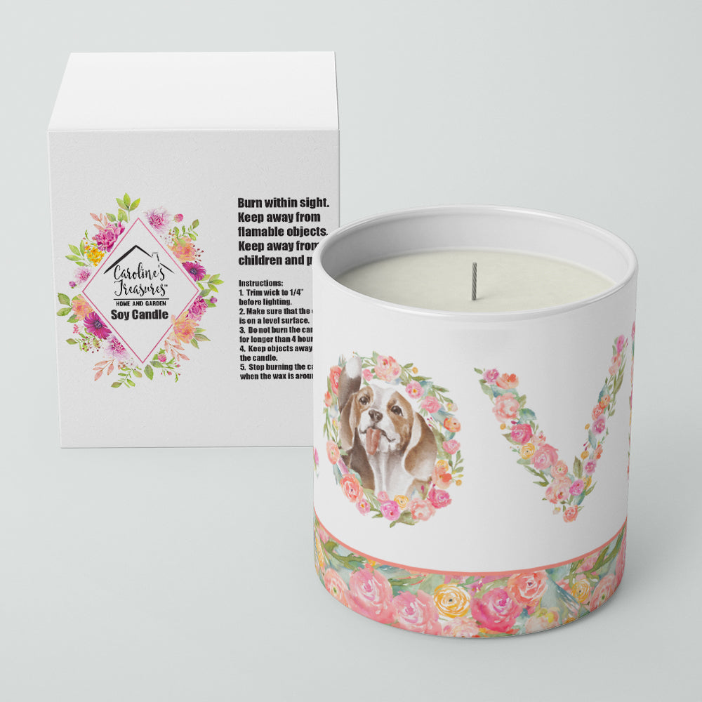 Beagle #1 LOVE 10 oz Decorative Soy Candle - the-store.com