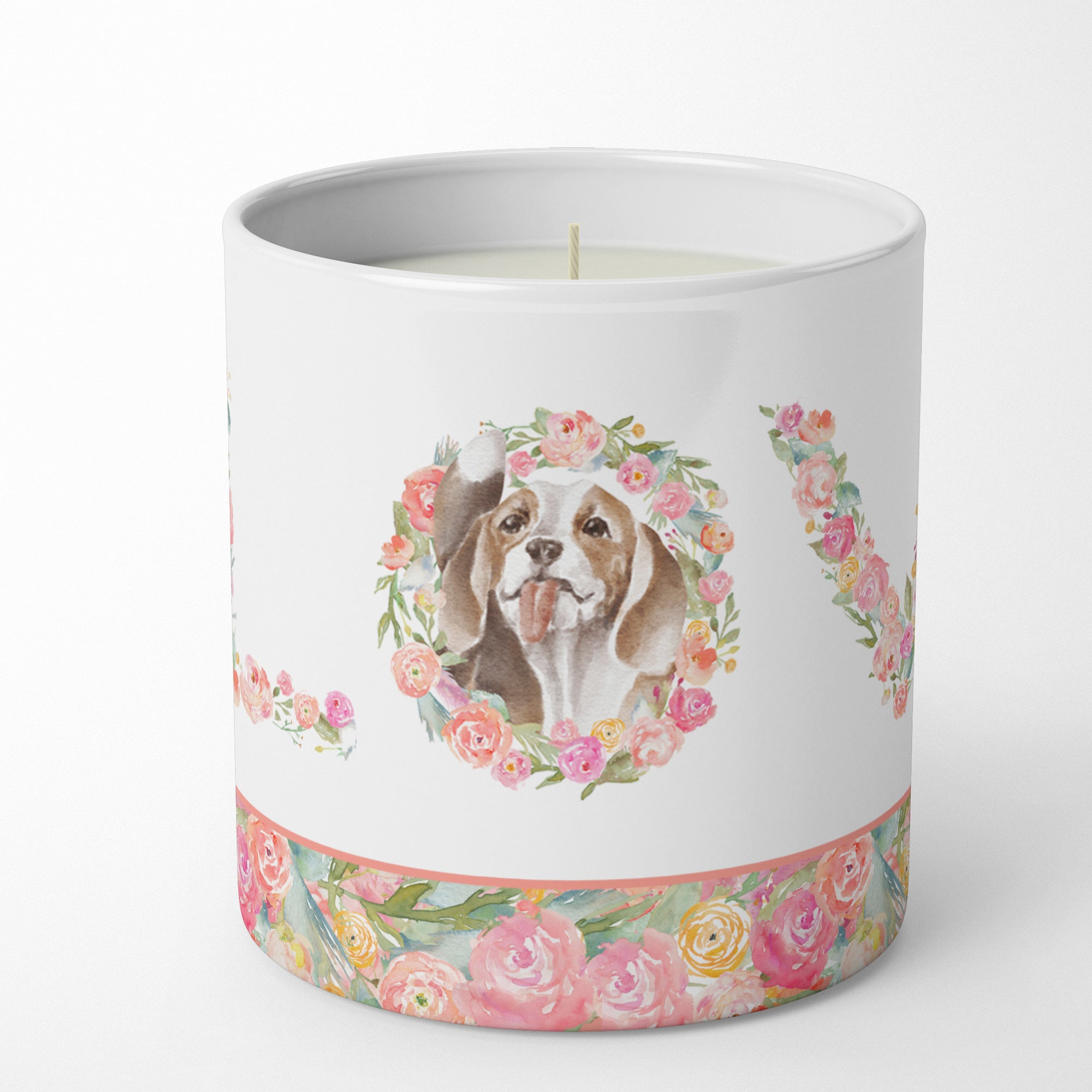 Buy this Beagle #1 LOVE 10 oz Decorative Soy Candle